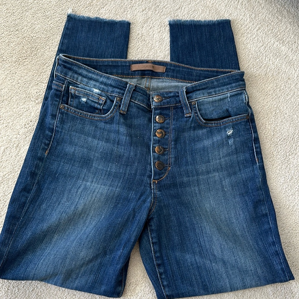 Joe’s Jeans High Rise Skinny Ankle, 28